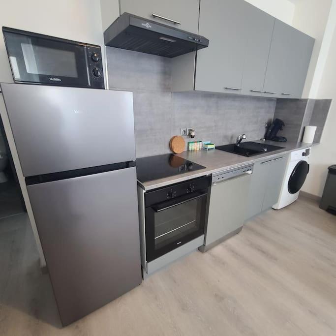 Appartement Brest Kerinou Avec Box Internet Bagian luar foto